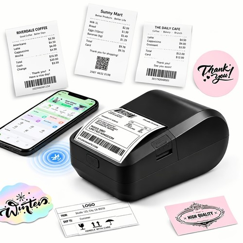 Inch thermal label - 2-inch, printer