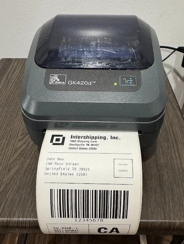 Zebra gk420d thermal label - zebra,