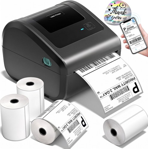 Shipping label printer - label,